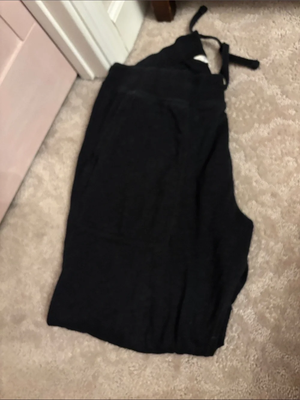 J. Crew Black Knit Pants with pocket - joggers lightweight